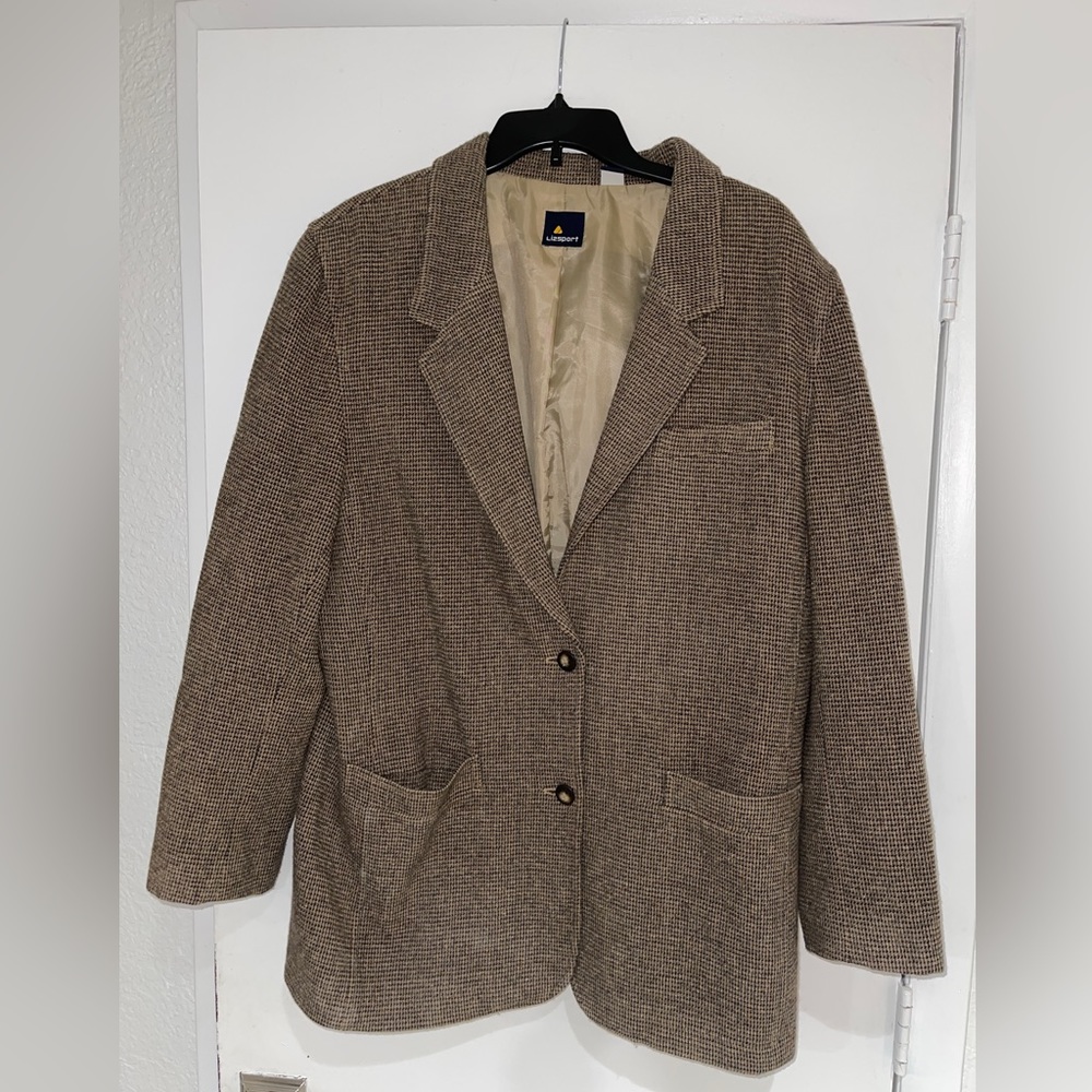 Vintage Brown Women’s Blazer 🟤